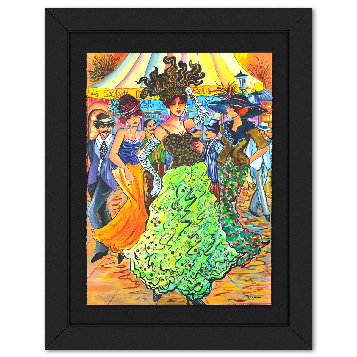 Patricia Govezensky- Original Watercolor on Paper "Radiant Melody"