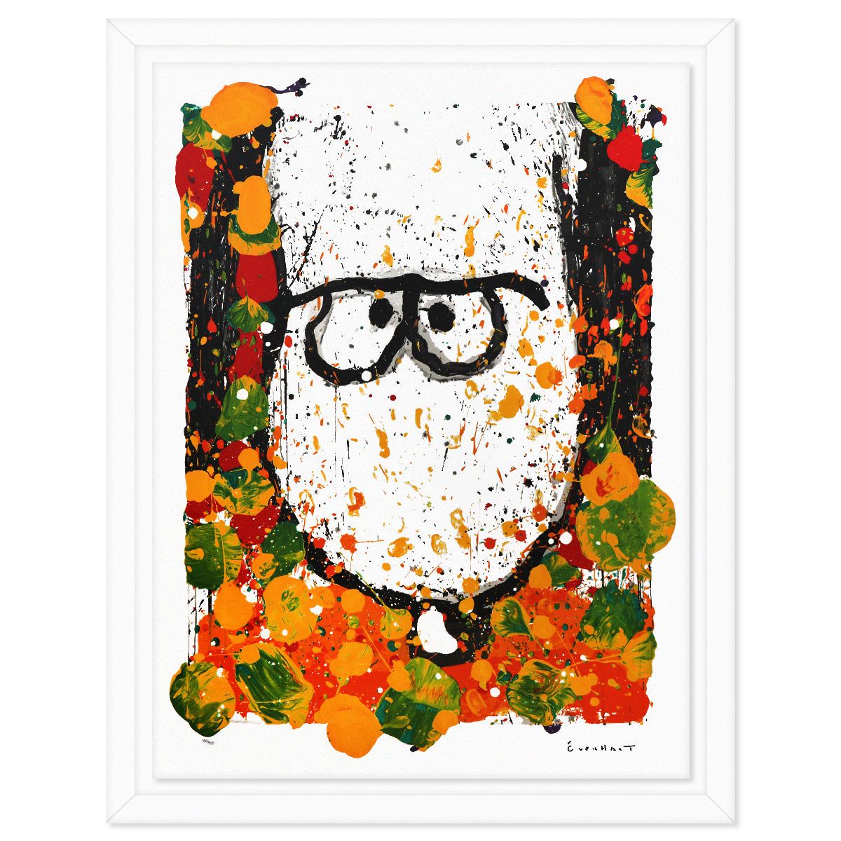 Tom Everhart- Hand Pulled Original Lithograph "Squeeze the Day-Monday"