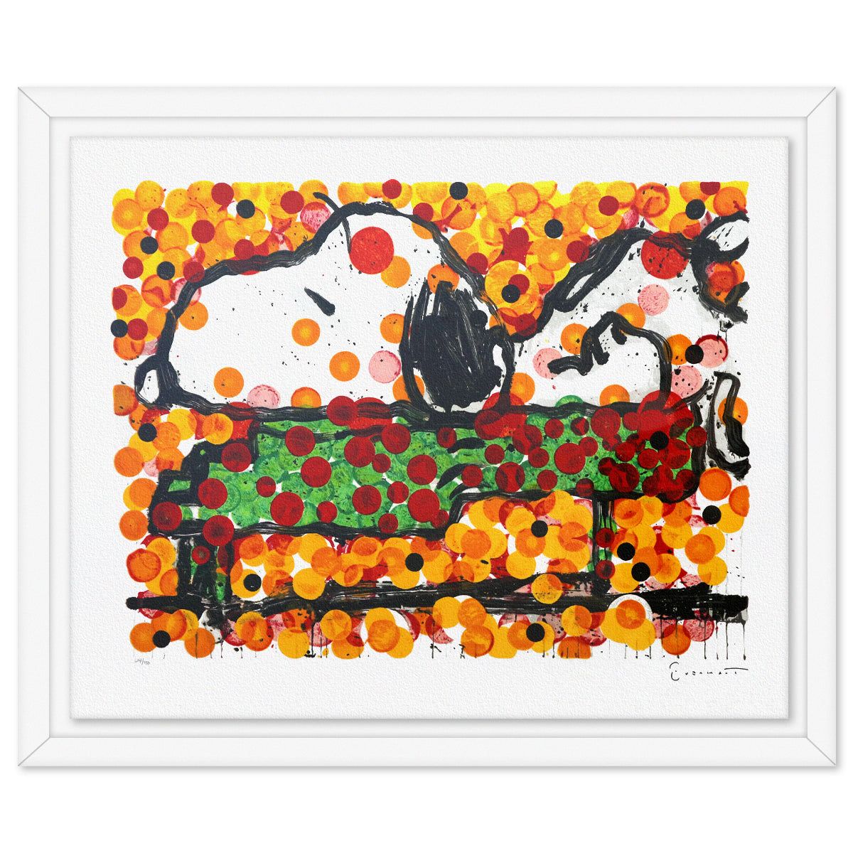 Tom Everhart- Hand Pulled Original Lithograph "Play that Funky Music"