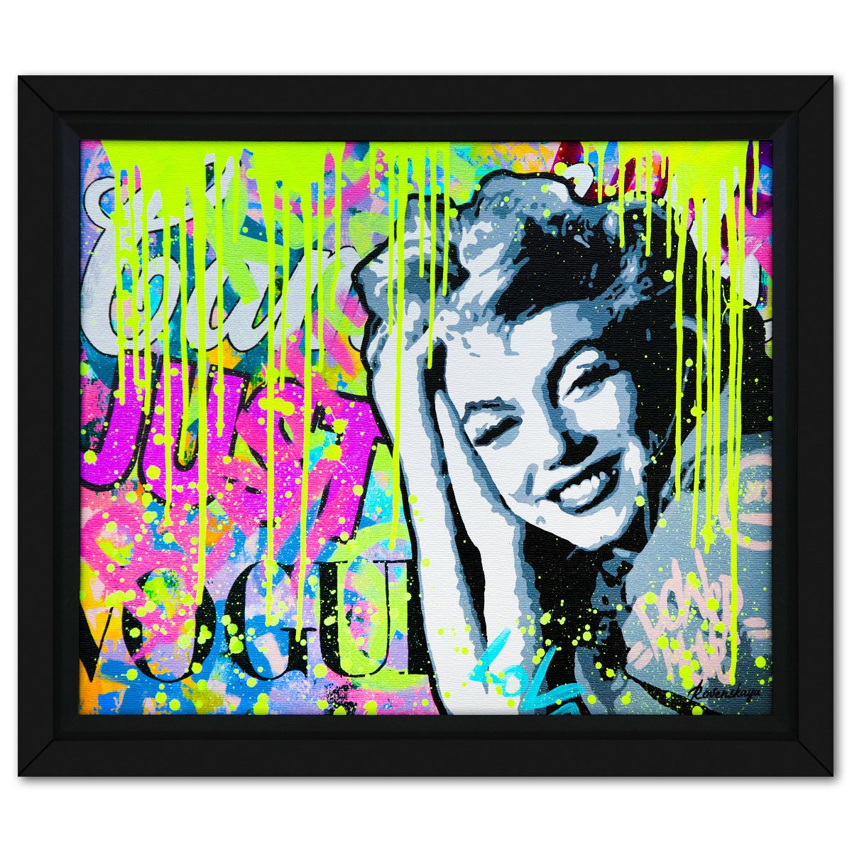 Nastya Rovenskaya- Original Oil on Canvas "Radiant Diva"