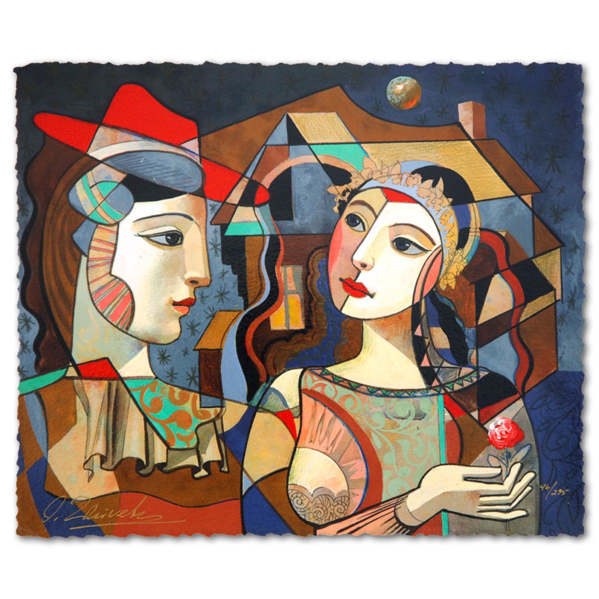 Oleg Zhivetin- Silkscreen "Dream V"