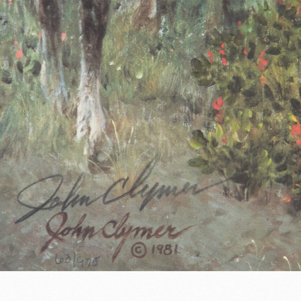 John Clymer- Offset Lithograph "Trading on the Columbia"