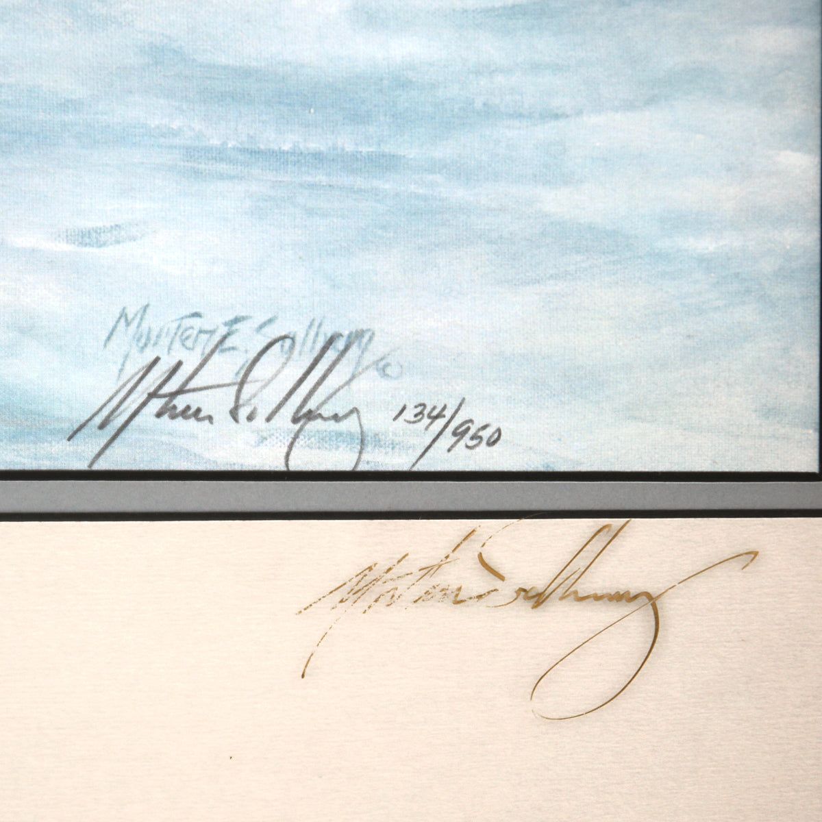 Morten F. Solberg- Offset Lithograph "Something Moved"