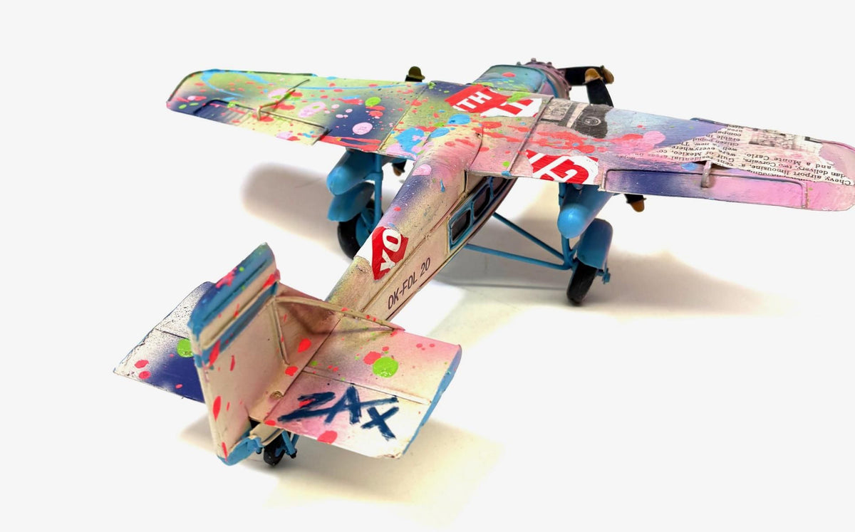 E.M Zax- 1/1 metal unique sculpture