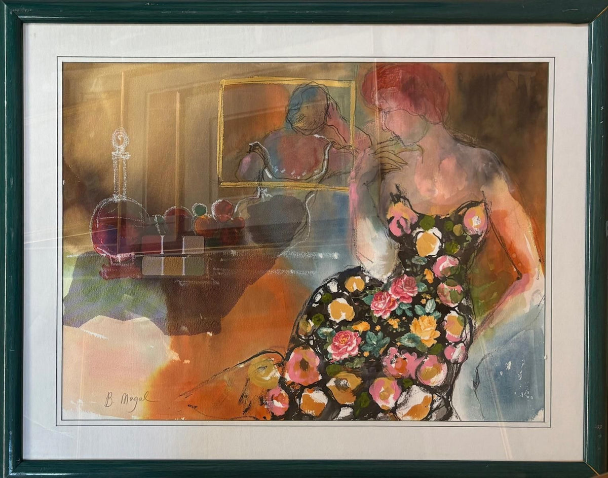 BatÃ­a Magal- Original watercolor on paper