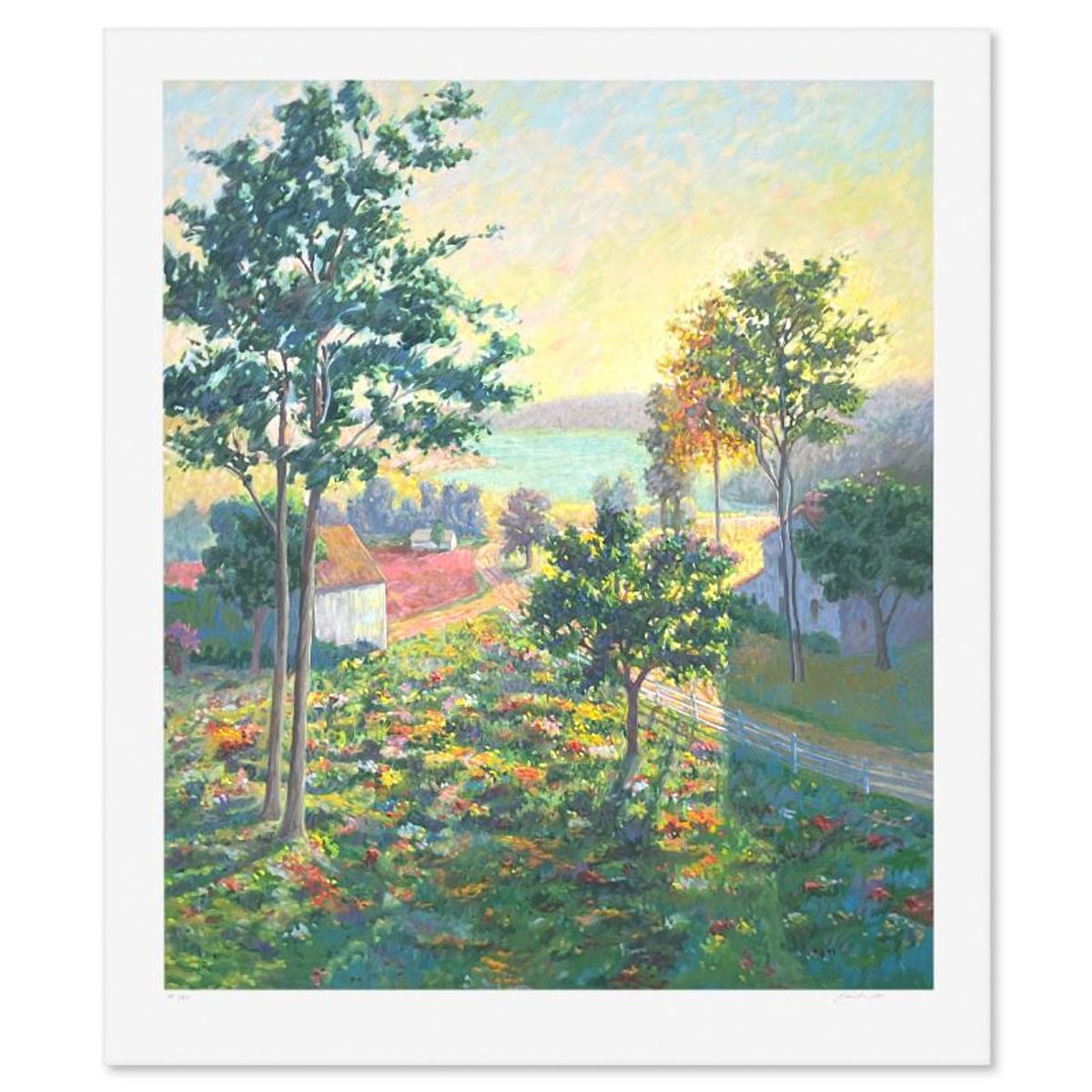 Christian Title (1932-2020), "Morning Shadow" Limited Edition Printer's Proof Serigraph, Numbered 1/20 and Hand Signed with Letter of Authenticity