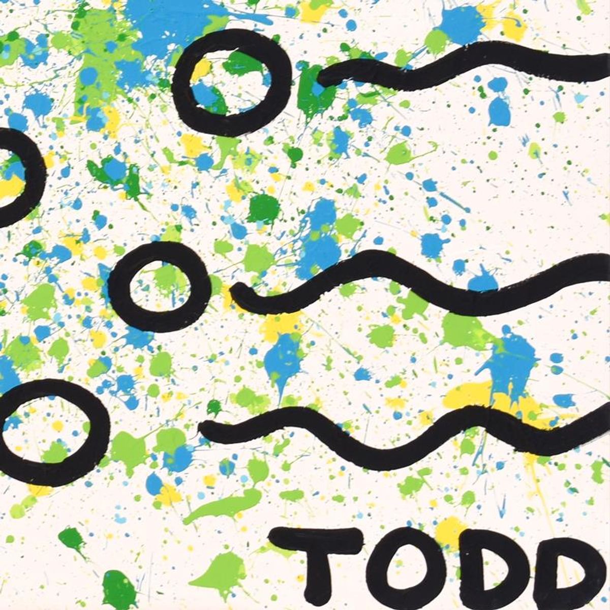Todd Goldman, "Boys Are Stupid" Original Acrylic Painting on Gallery Wrapped Canvas (48" x 36"), Hand Signed with Letter of Authenticity.