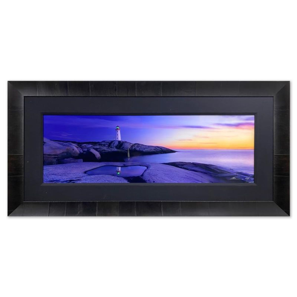 Peter Lik, "Atlantic Reflections" Framed Limited Edition Photograph, Numbered 411/950 and Hand Signed with Letter of Authenticity.