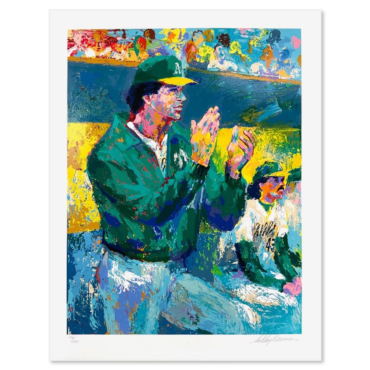 LeRoy Neiman (1921-2012), "Tony LaRussa - Manager of the Year" Limited Edition Serigraph, Numbered 133/250 and Hand Signed with Letter of Authenticity.