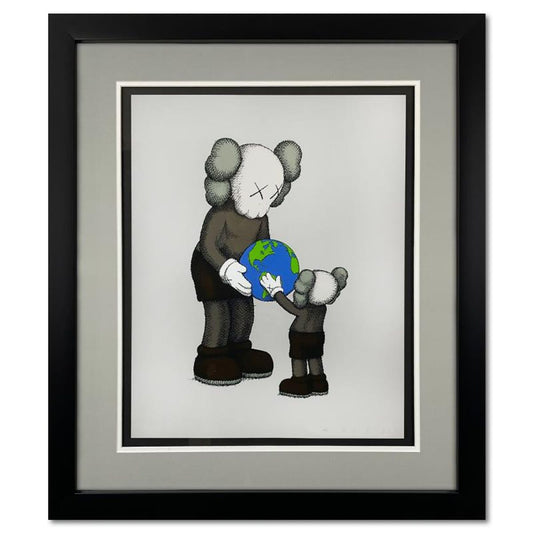 KAWS, "The Promise" Framed Limited Edition Screenprint, Numbered 205/500 and Hand Signed with Letter of Authenticity