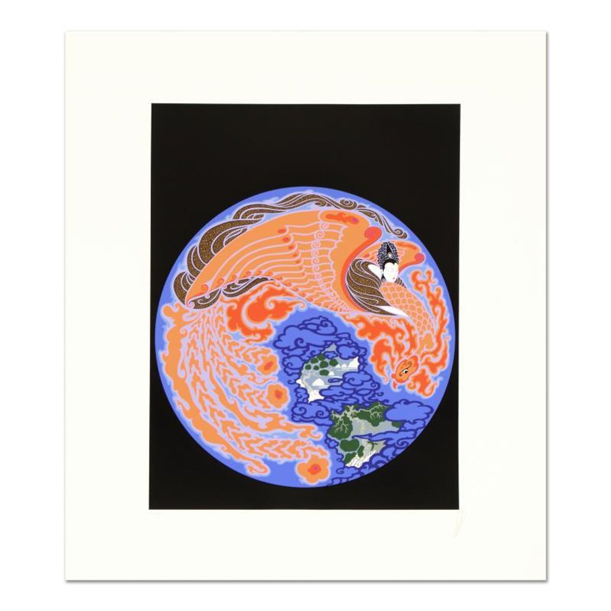 Erte (1892-1990), "Dream Voyage" Hand Signed AP Limited Edition Serigraph with Certificate of Authenticity.