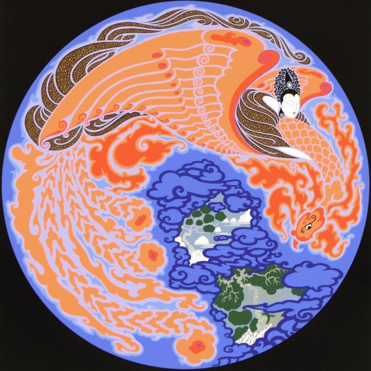 Erte (1892-1990), "Dream Voyage" Hand Signed AP Limited Edition Serigraph with Certificate of Authenticity.