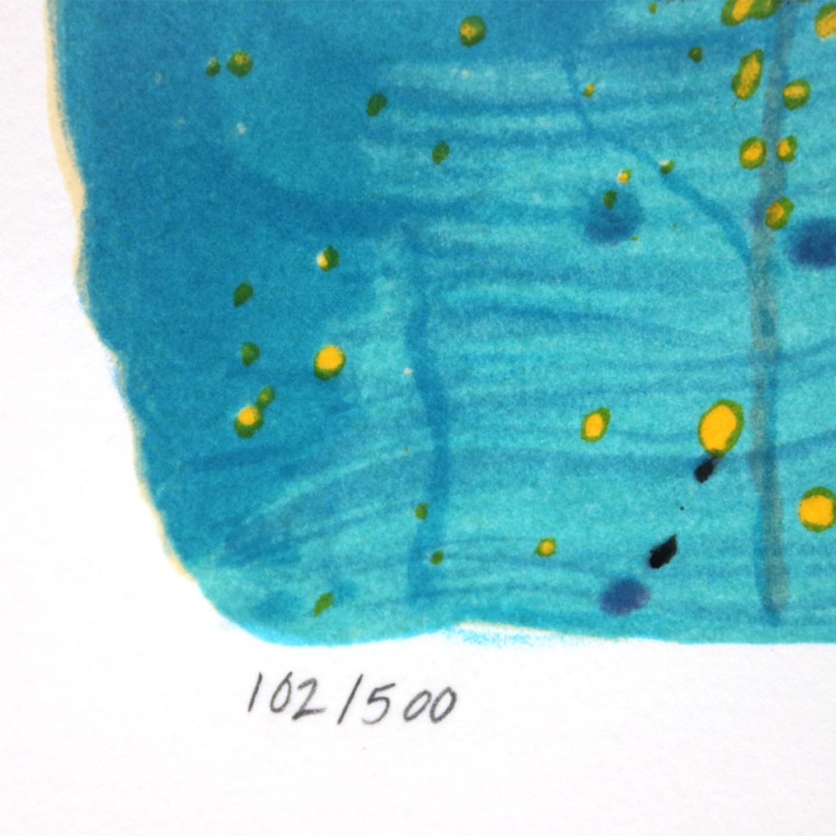 Tom Everhart- Hand Pulled Original Lithograph "Bora Bora Boogie Bored"