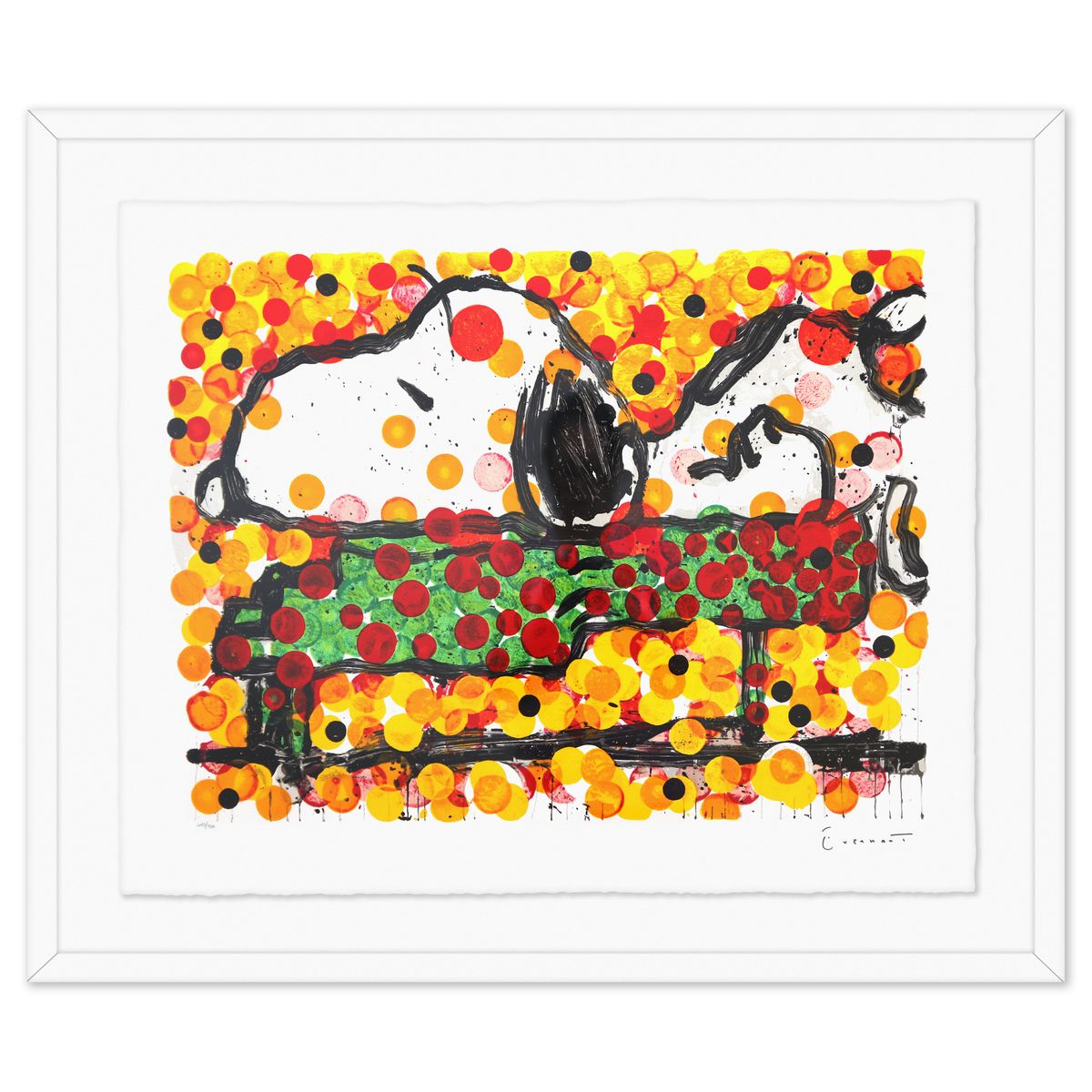 Tom Everhart- Hand Pulled Original Lithograph "Play That Funky Music"