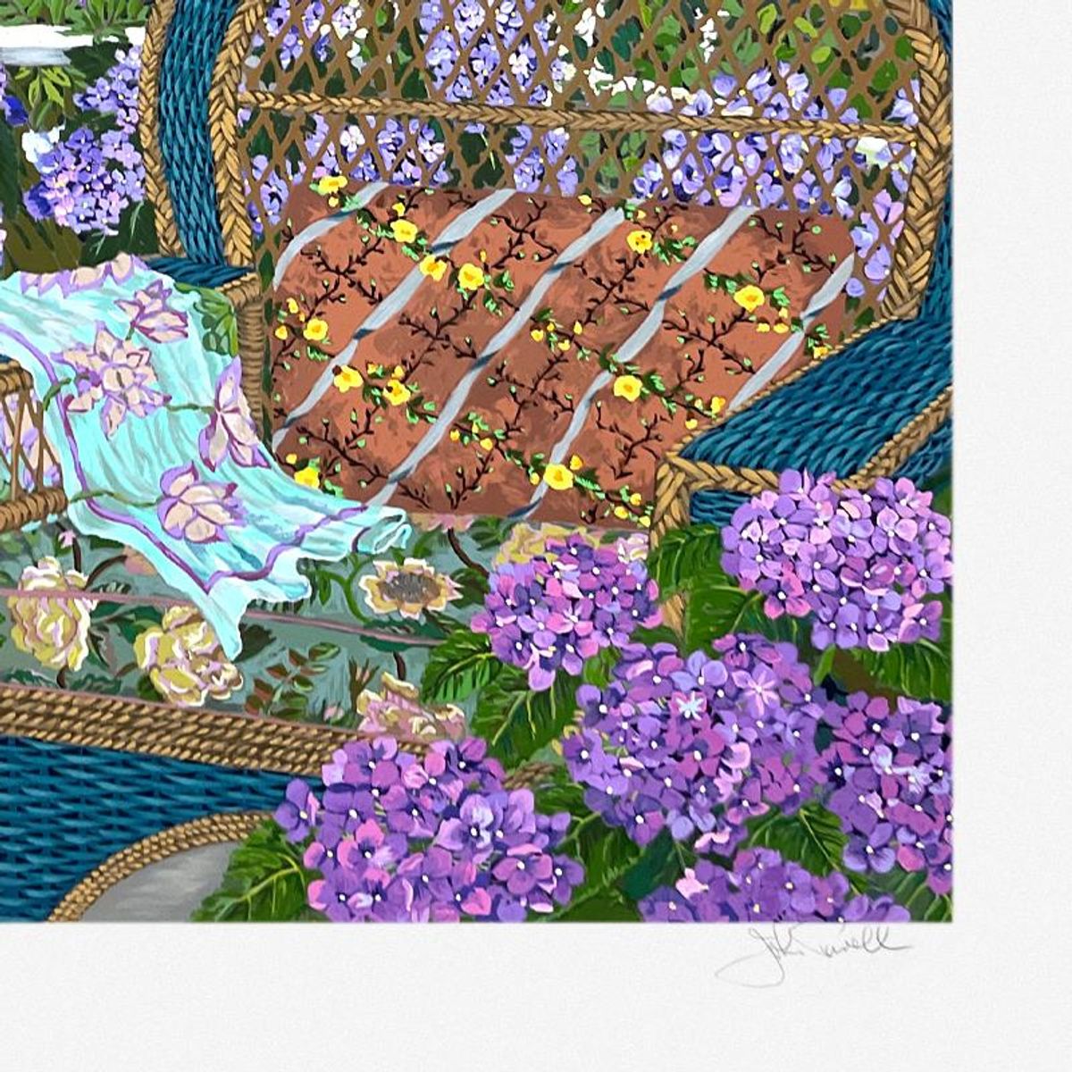 John Powell, Limited Edition Printer's Proof Serigraph, Numbered 2/20 and Hand Signed with Letter of Authenticity.