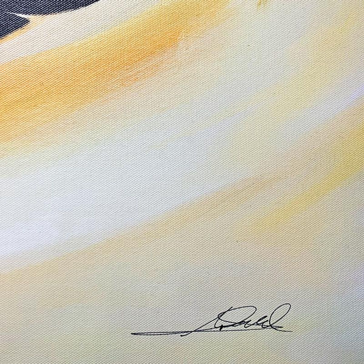 Alfred Gockel, "Space Car" Hand Signed Limited Edition on Canvas with Letter of Authenticity.