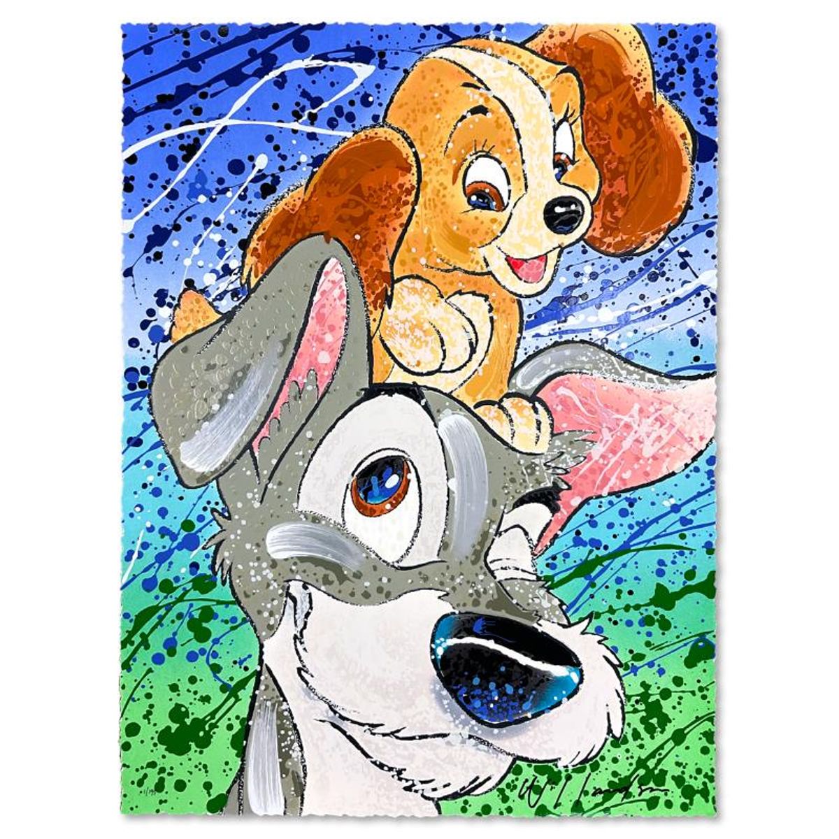 #1 of edition - David Willardson, "Hair of the Dog" Limited Edition Serigraph, Numbered 1/195 and Hand Signed with LOA.
