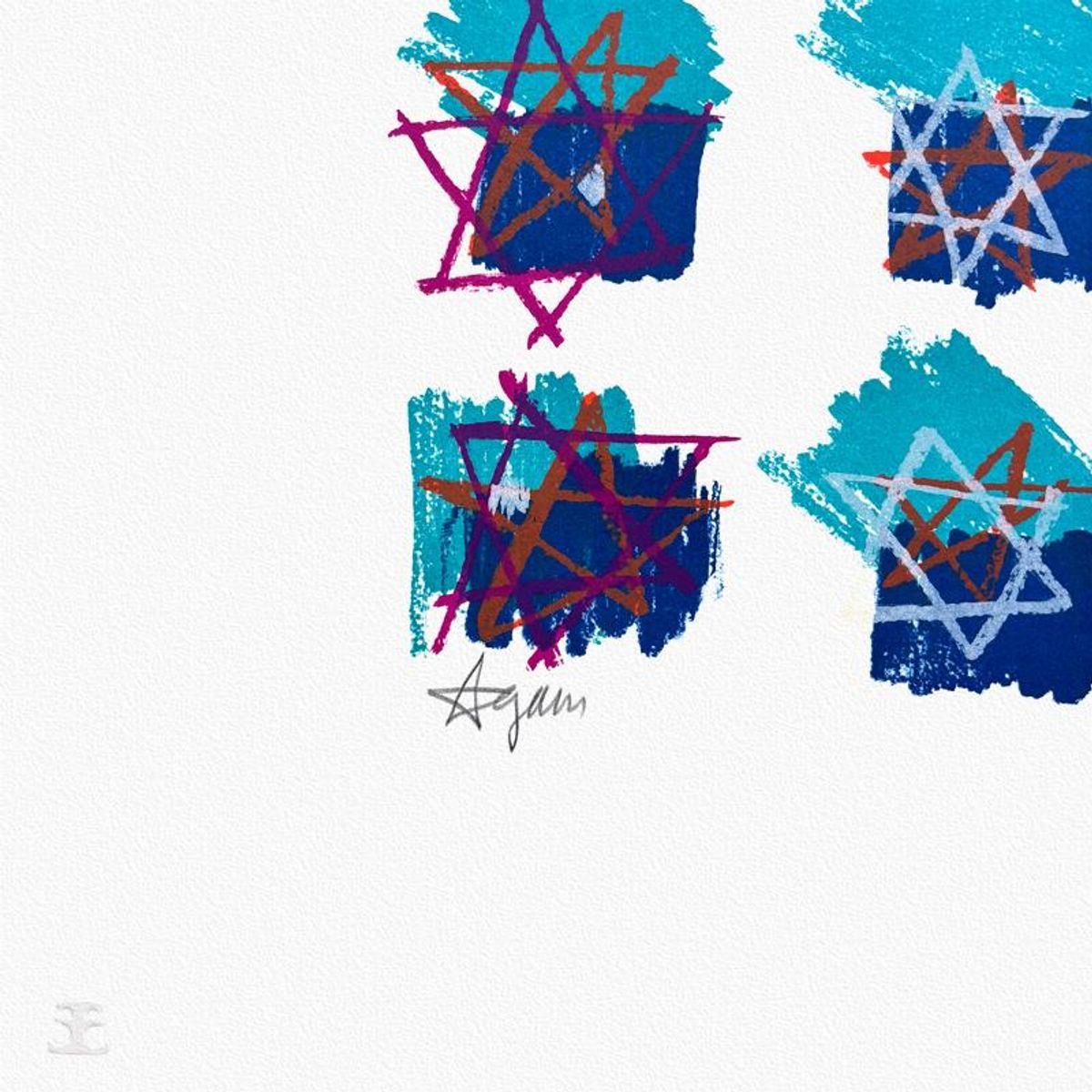 Yaacov Agam (1928-2026), "Peace Stars" Limited Edition Lithograph, Numbered and Hand Signed with Certificate of Authenticity.