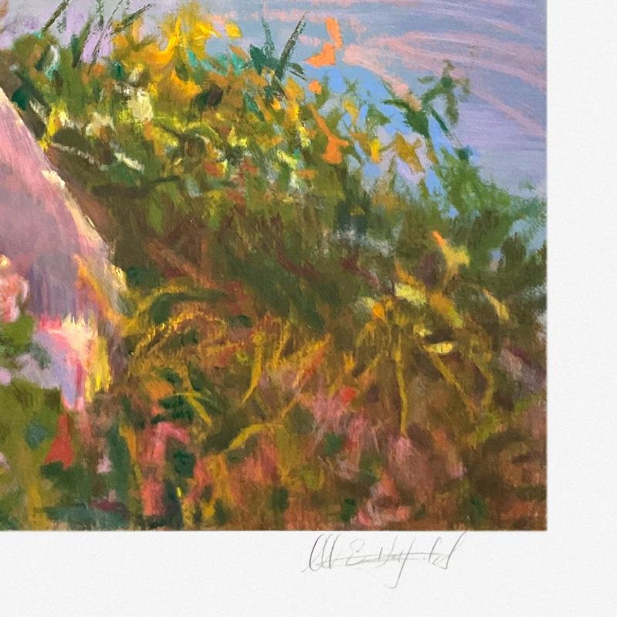 Don Hatfield, "Silent Reflections" Limited Edition Printer's Proof Serigraph, Numbered 1/11 and Hand Signed with Letter of Authenticity.