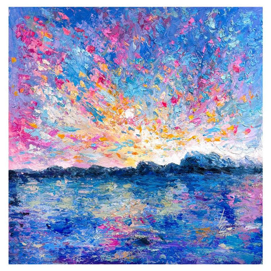 Inam, Original Oil Painting on Canvas, Hand Signed with Letter of Authenticity.