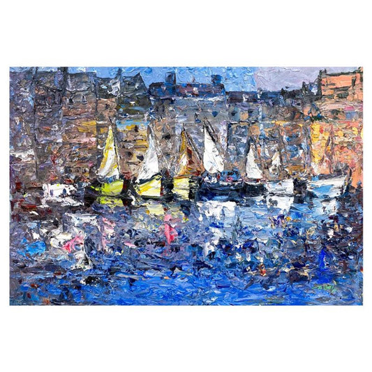Mani, Original Acrylic Painting on Canvas, Hand Signed with Letter of Authenticity.