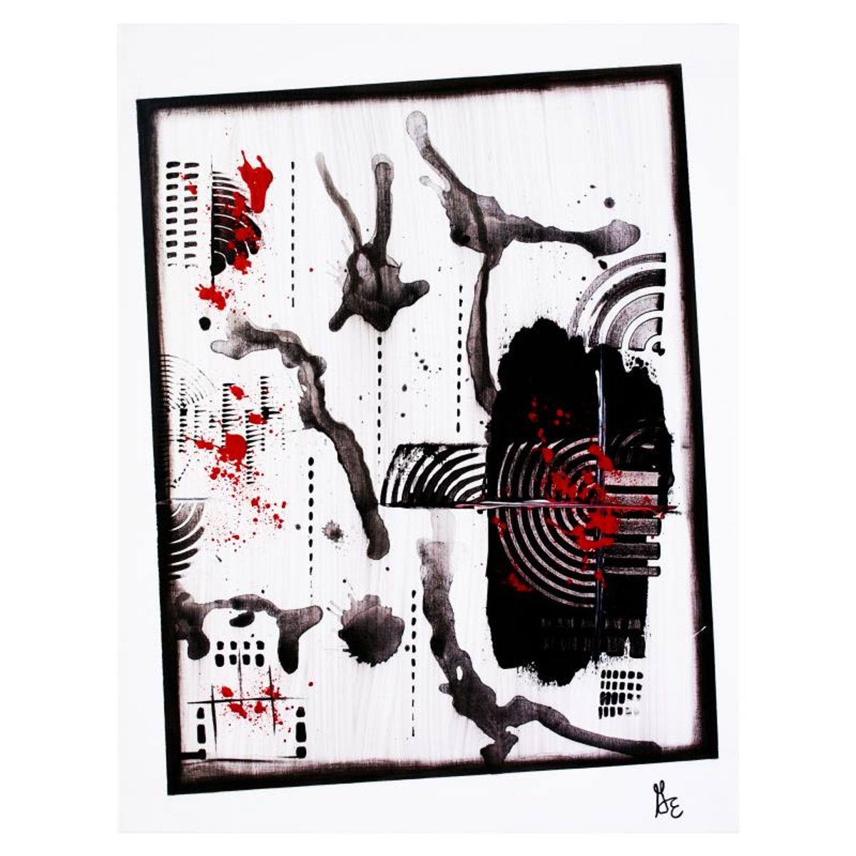 George Marlowe (d. 2026), "On Tilt" Original Acrylic Painting on Canvas, Hand Signed with Letter of Authenticity