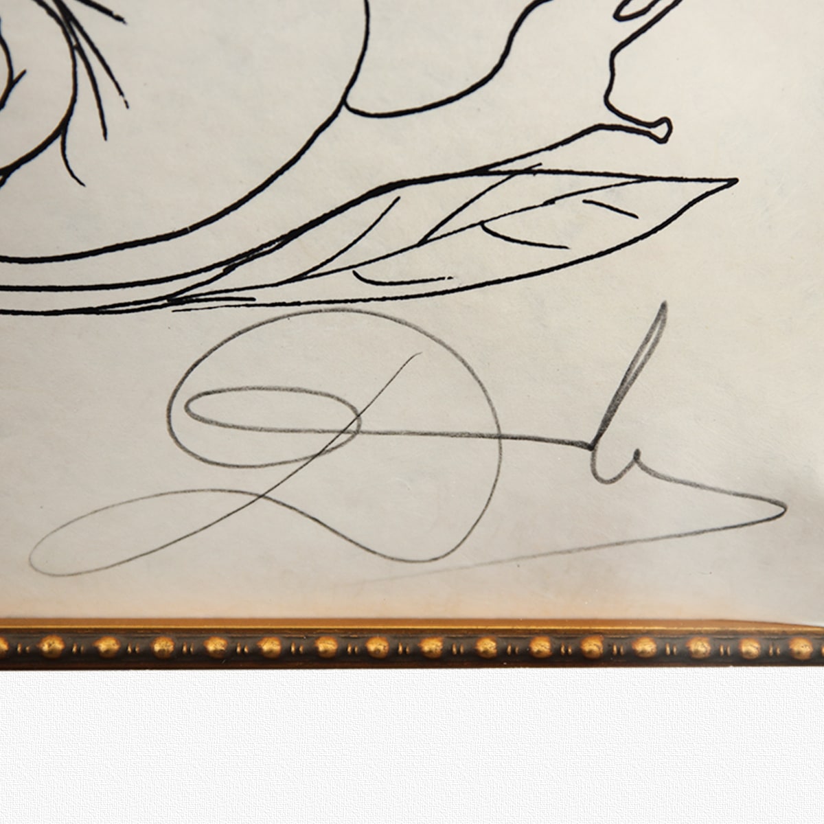 Salvador Dali- Original Lithograph from Gouache and Collage "Les Songes Drolatiques de Pantagruel"