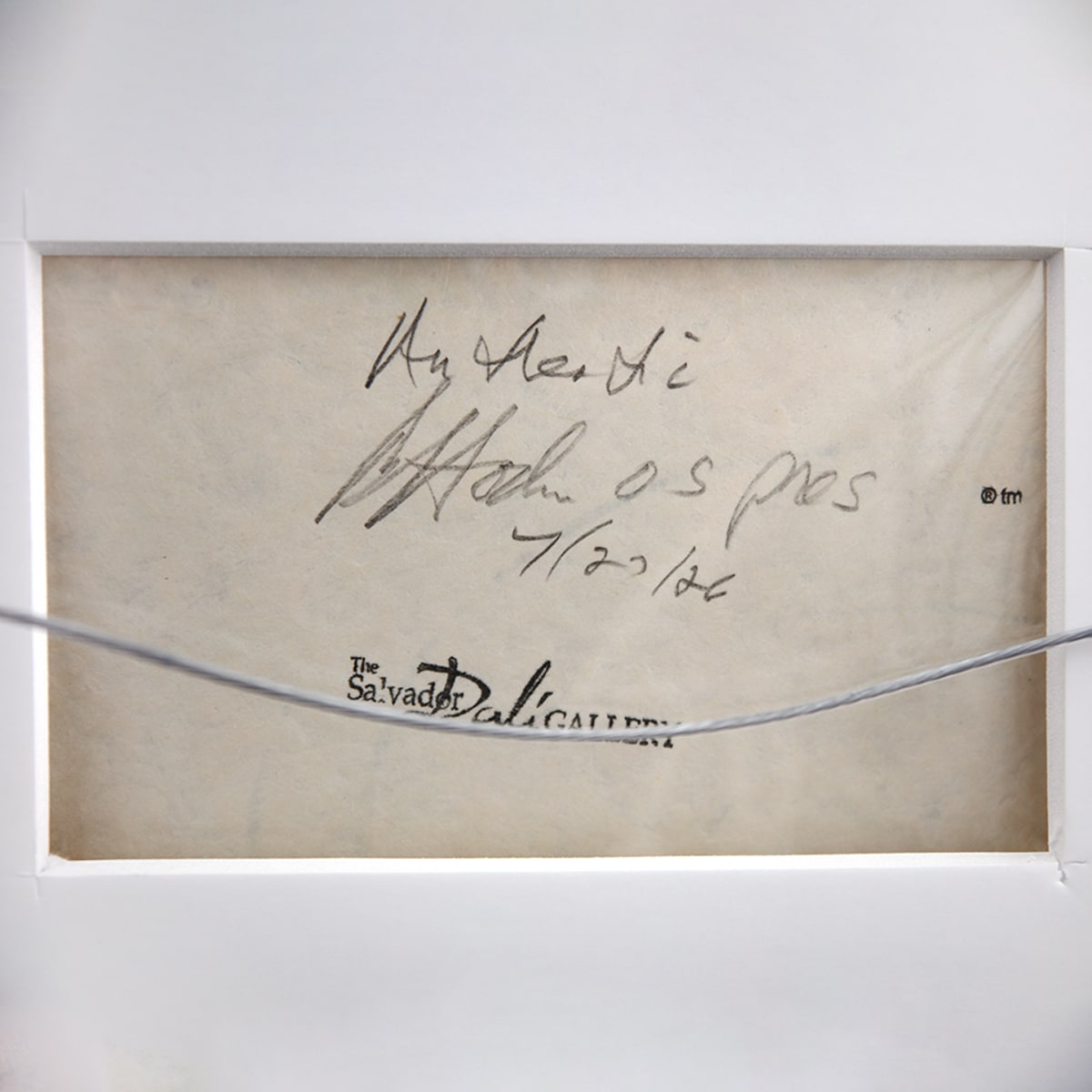 Salvador Dali- Original Lithograph from Gouache and Collage "Les Songes Drolatiques de Pantagruel"