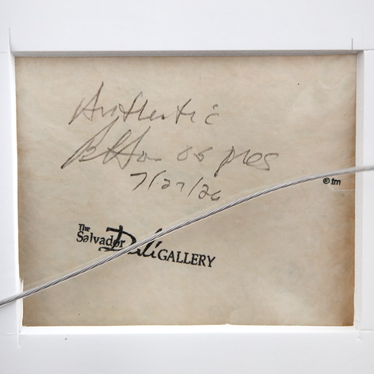 Salvador Dali- Original Lithograph from Gouache and Collage "Les Songes Drolatiques de Pantagruel"