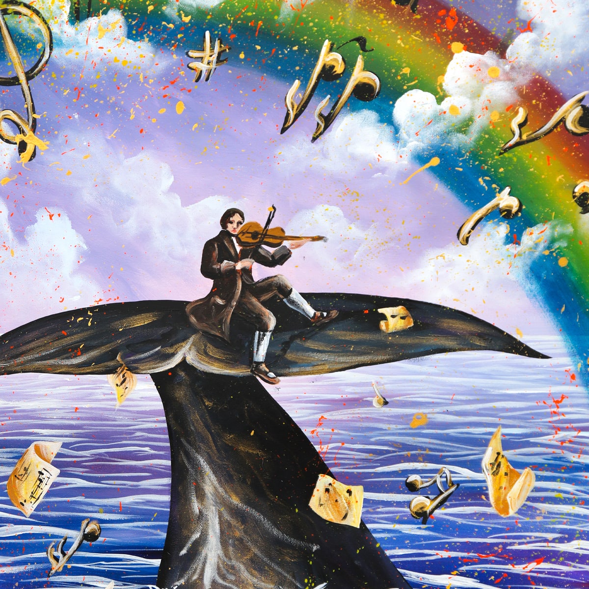 Eugene Poliarush- Original Oil on Canvas "The Magic Within"