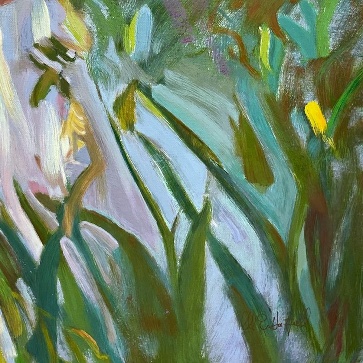 Don Hatfield, "Sweet Scents" Limited Edition Printer's Proof on Canvas, Numbered 11/11 and Hand Signed with Letter of Authenticity.