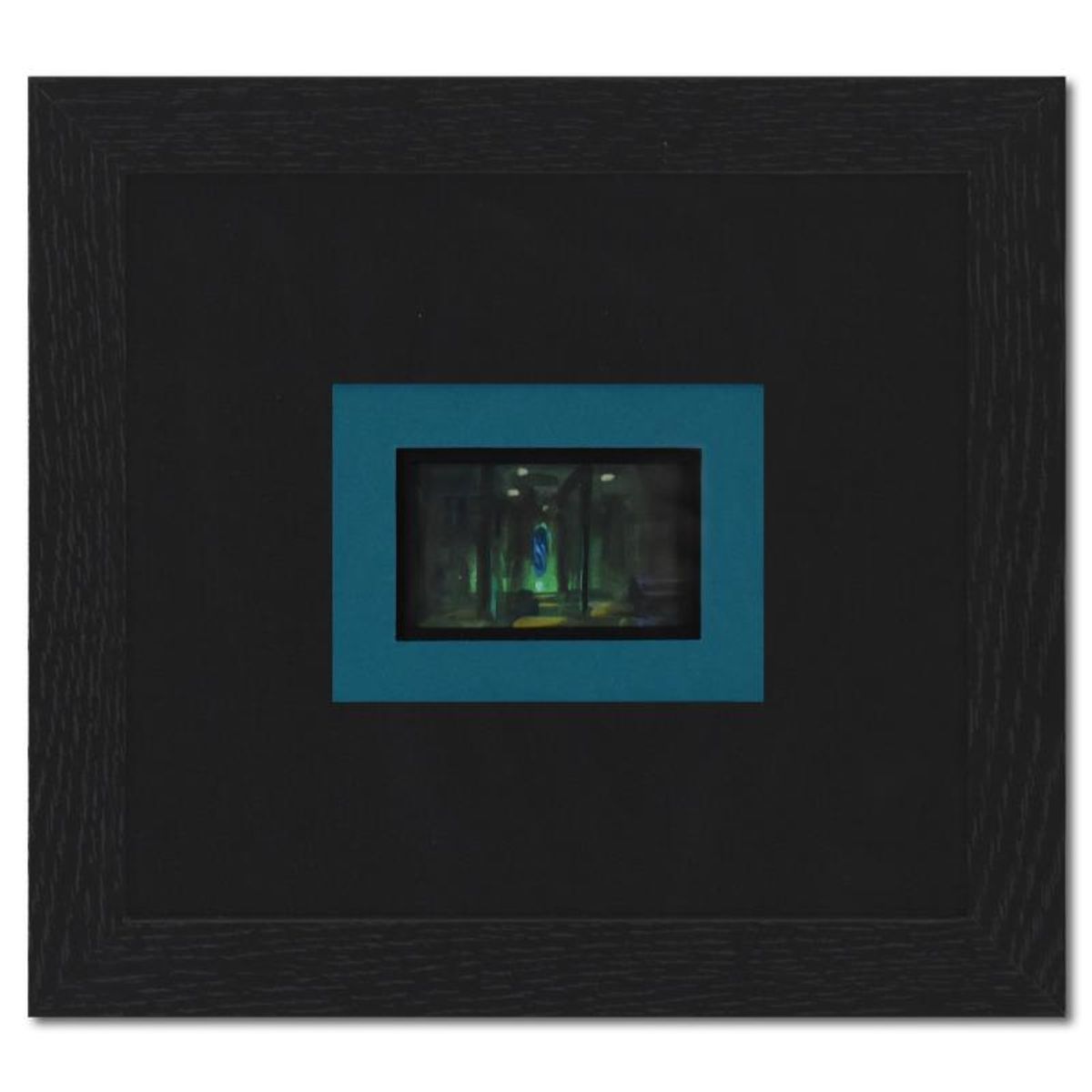 Marvel Comics, Framed Original Story Board Production Painting with Letter of Authenticity.