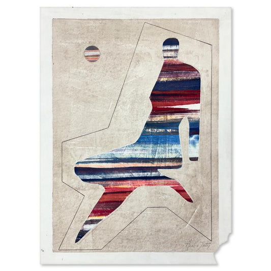 Neal Doty (1941-2016), One-of-a-Kind Mixed Media Linocut, Hand Signed with Letter of Authenticity. (Disclaimer)