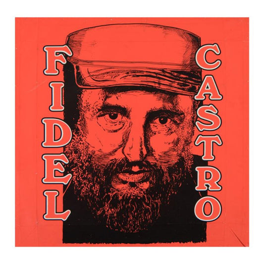 Steve Kaufman (1960-2010), "Fidel Castro" Limited Edition Hand Pulled Silkscreen on Canvas, TP Numbered 20/100 and Hand Signed Inverso with Letter of Authenticity.