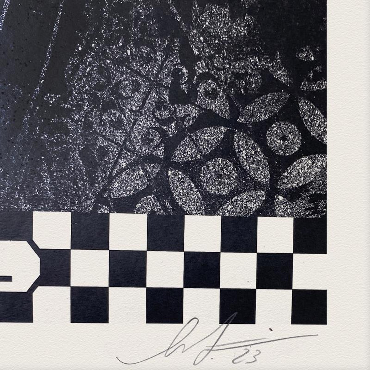 Shepard Fairey, "Terry Hall Tribute" Limited Edition Screen Print, Numbered 272/325 and Hand Signed with Letter of Authenticity.