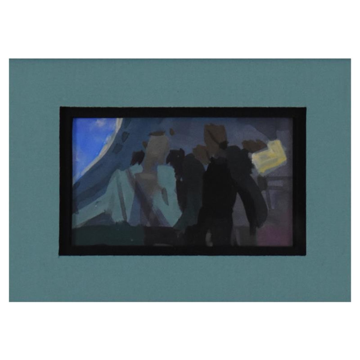 Marvel Comics, Framed Original Story Board Production Painting with Letter of Authenticity.