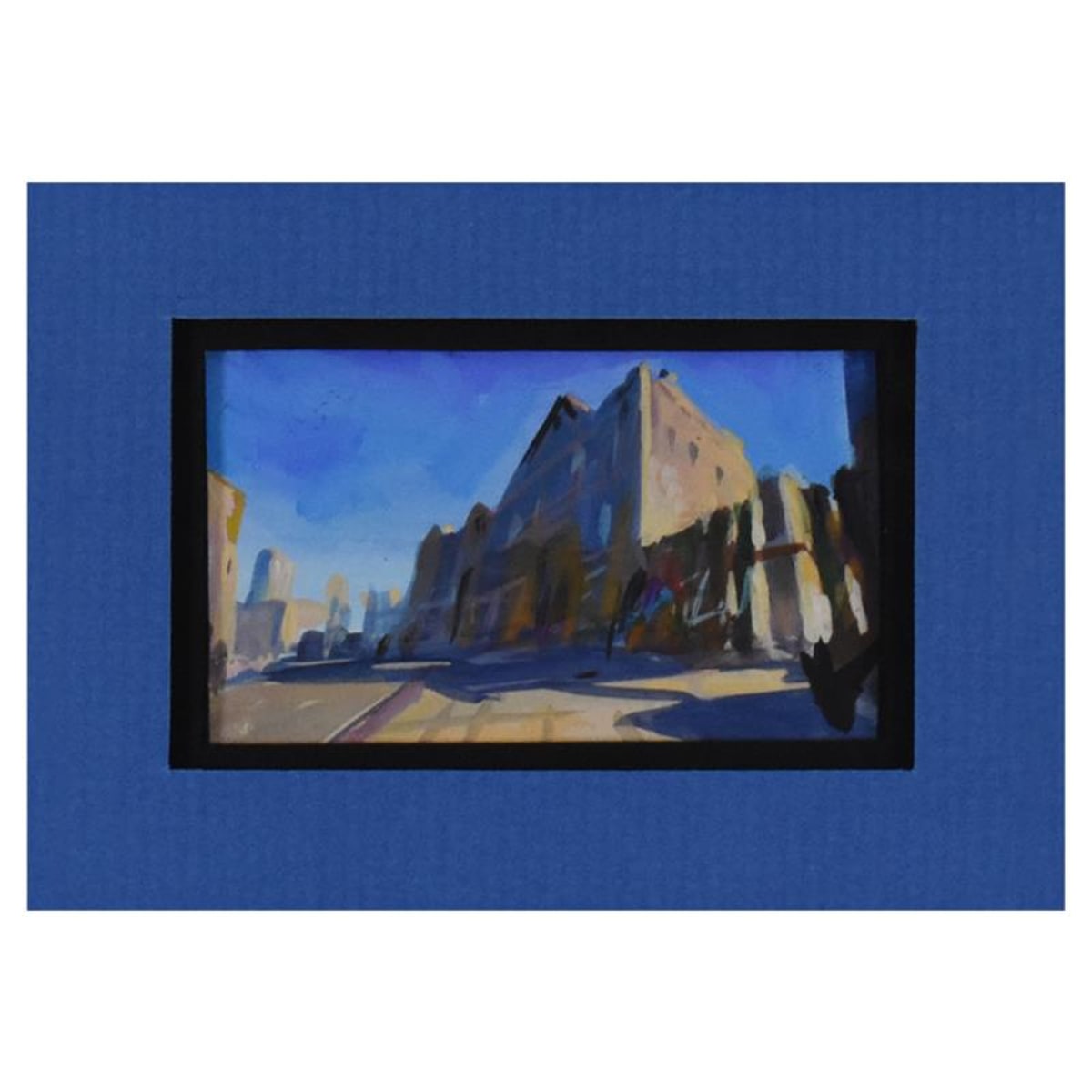 Marvel Comics, Framed Original Story Board Production Painting with Letter of Authenticity.