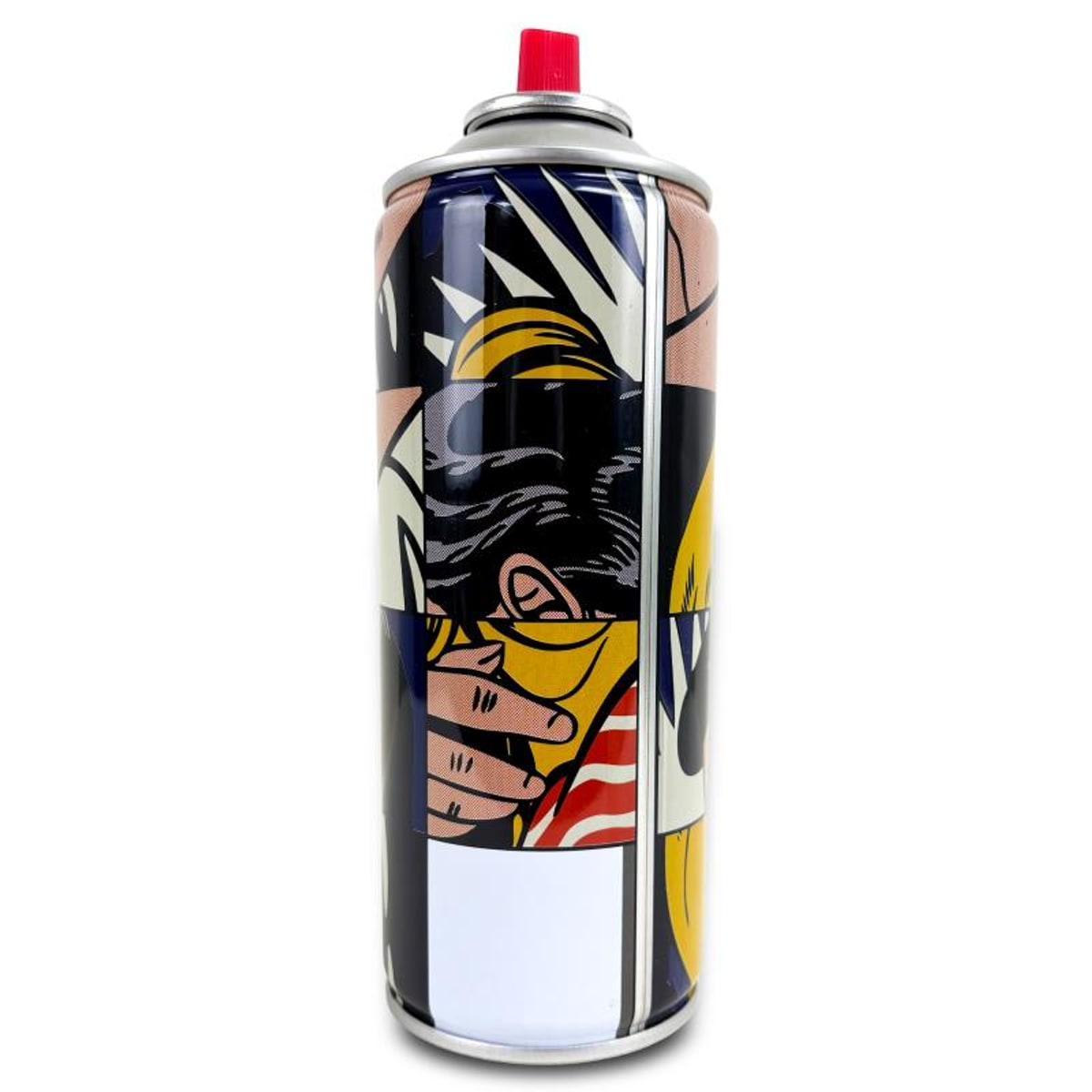 Mr Brainwash, "Frankenstein - BLUE" Hand Painted Limited Edition Spray Can, Numbered with Certificate of Authenticity.