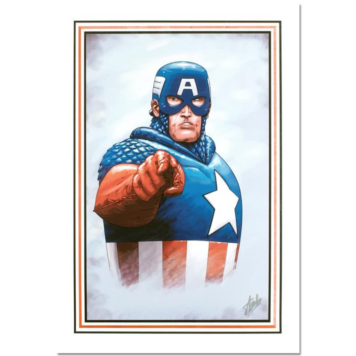 Stan Lee Signed, Marvel Comics "The New Invaders #0" Limited Edition Canvas, Numbered 5/10 with Certificate of Authenticity.