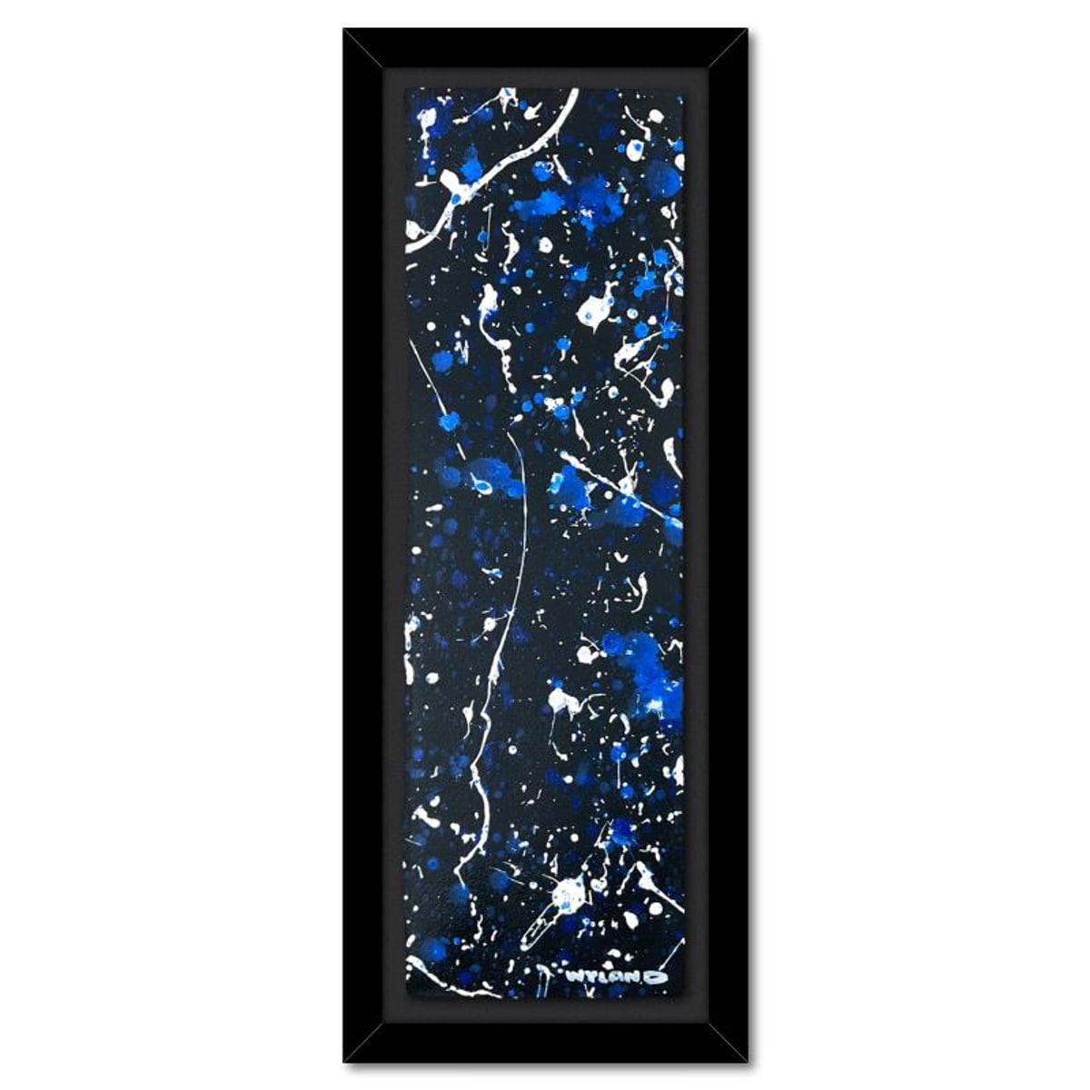 Wyland, Framed Original Painting (36" x 15"), Hand Signed with Letter of Authenticity.