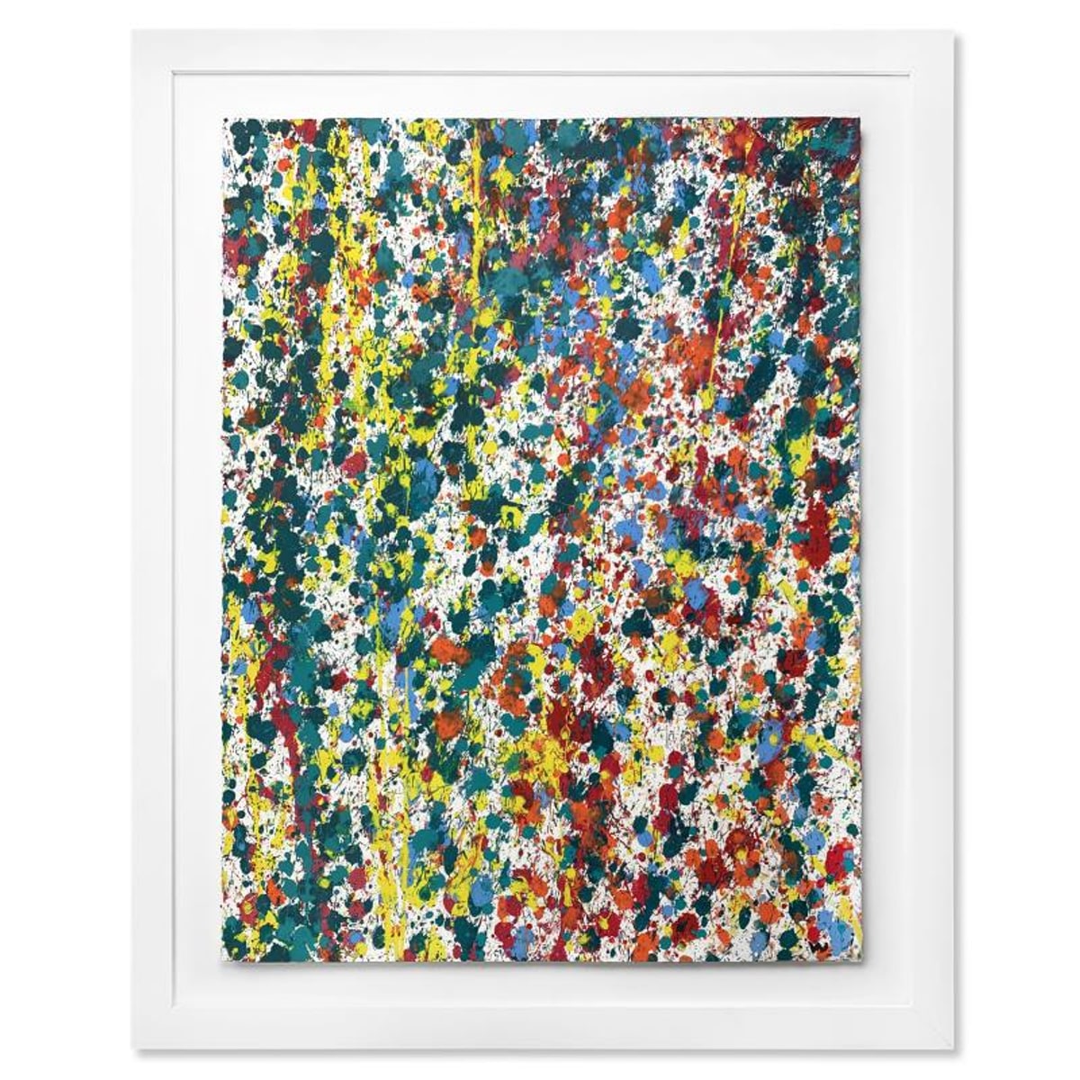 Wyland, "Splash 64" Framed Original Watercolor Painting Hand Signed with Letter of Authenticity.