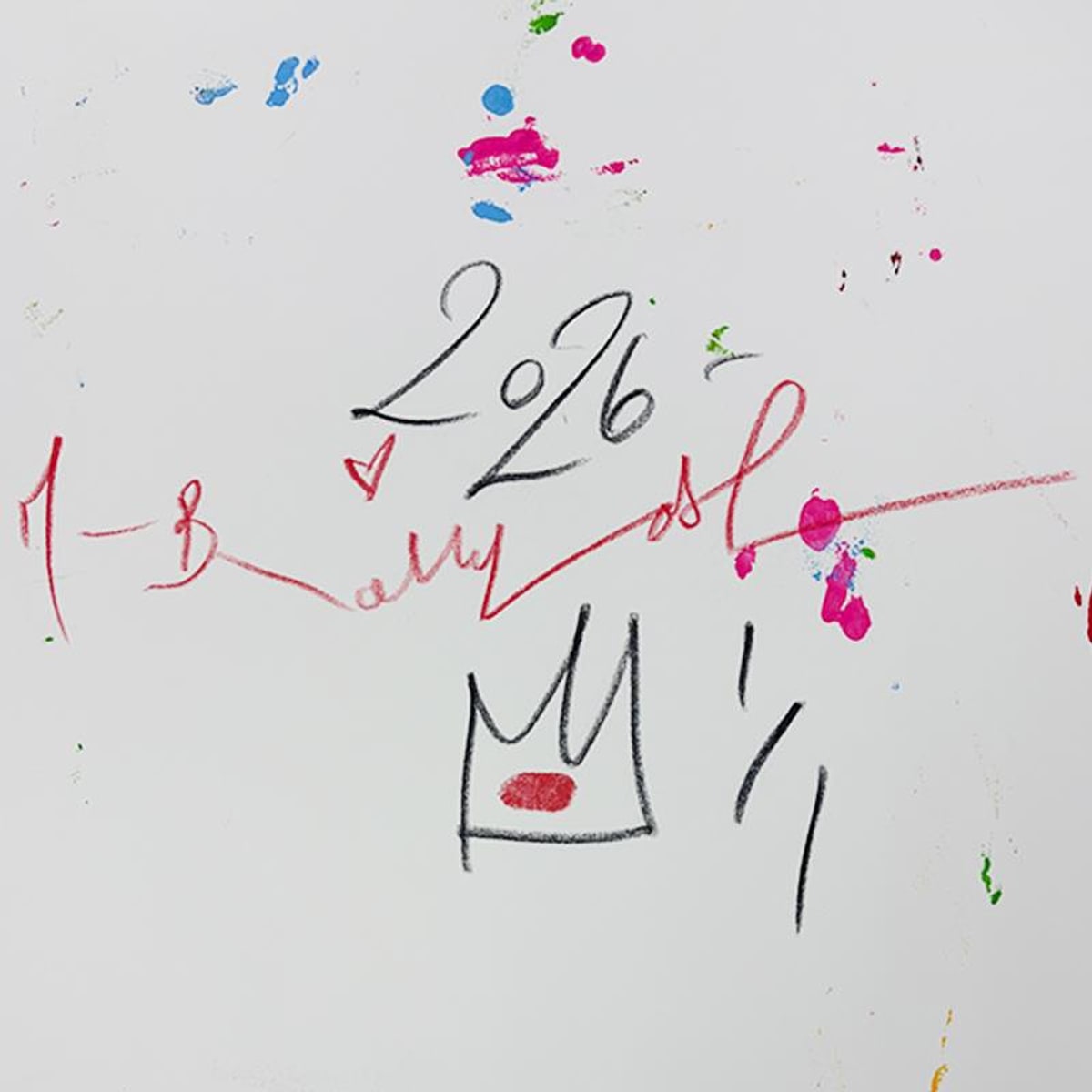 Mr. Brainwash, "Love Forever" Framed Unique (UNQ) Mixed Media, Hand Signed with Certificate of Authenticity.