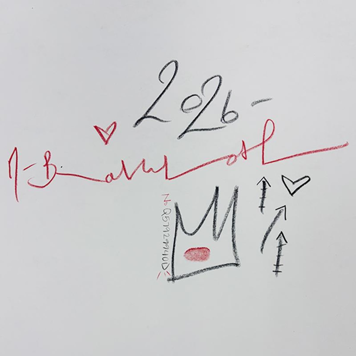 Mr. Brainwash, "Love Forever" Framed Mixed Media Original, Hand Signed with Certificate of Authenticity.