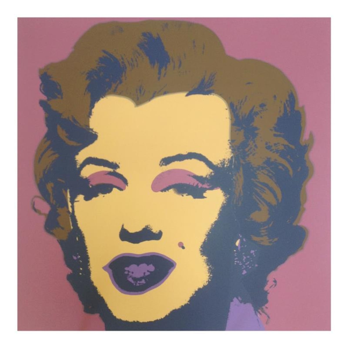 Andy Warhol (1928-1987), "Marilyn 11.27" Silk Screen Print from Sunday B Morning.