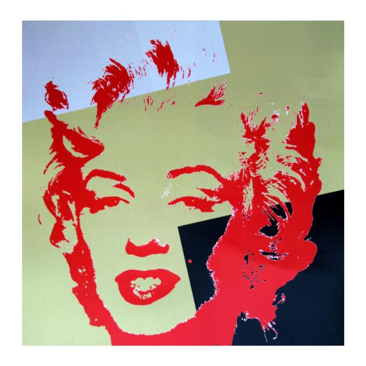 Andy Warhol (1928-1987), "Golden Marilyn 11.44" Limited Edition Silk Screen Print from Sunday B Morning.