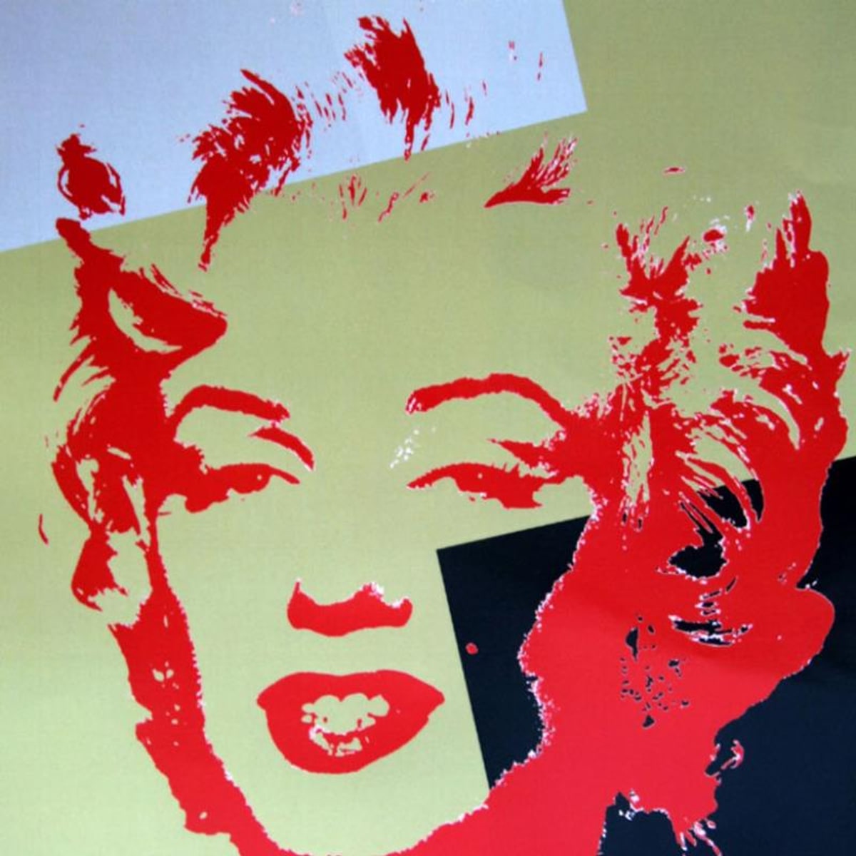 Andy Warhol (1928-1987), "Golden Marilyn 11.44" Limited Edition Silk Screen Print from Sunday B Morning.
