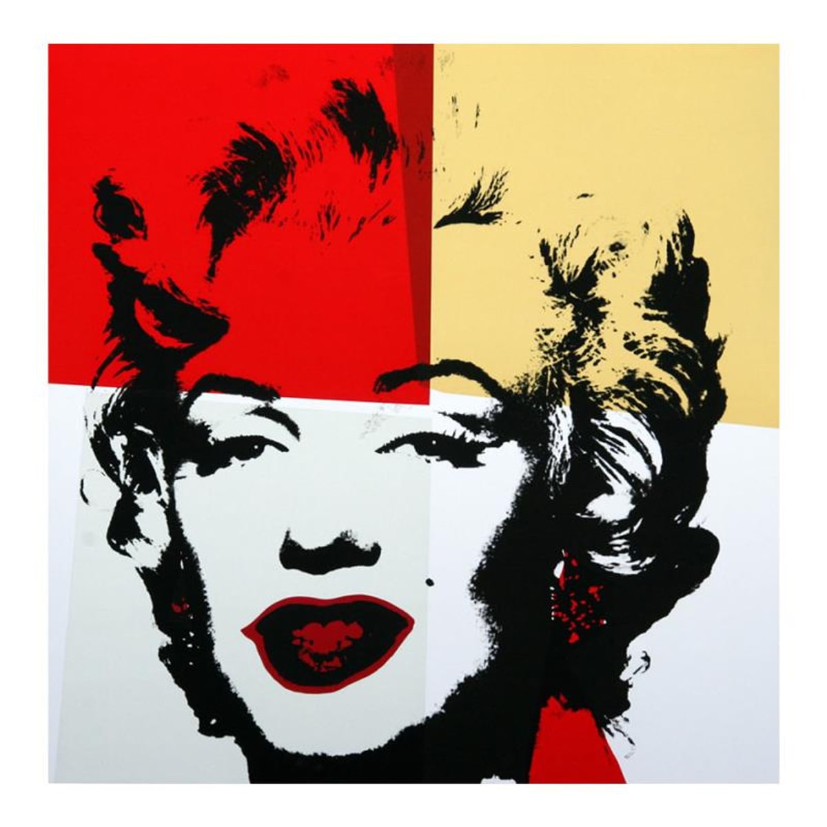 Andy Warhol (1928-1987), "Golden Marilyn Portfolio" Limited Edition Suite of 10 Silk Screen Prints from Sunday B Morning.