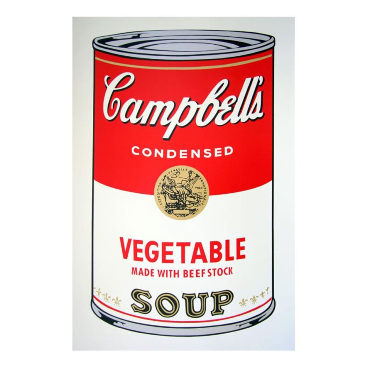 Andy Warhol (1928-1987), "Soup Can Series I" Suite of 10 Silk Screen Prints from Sunday B Morning.