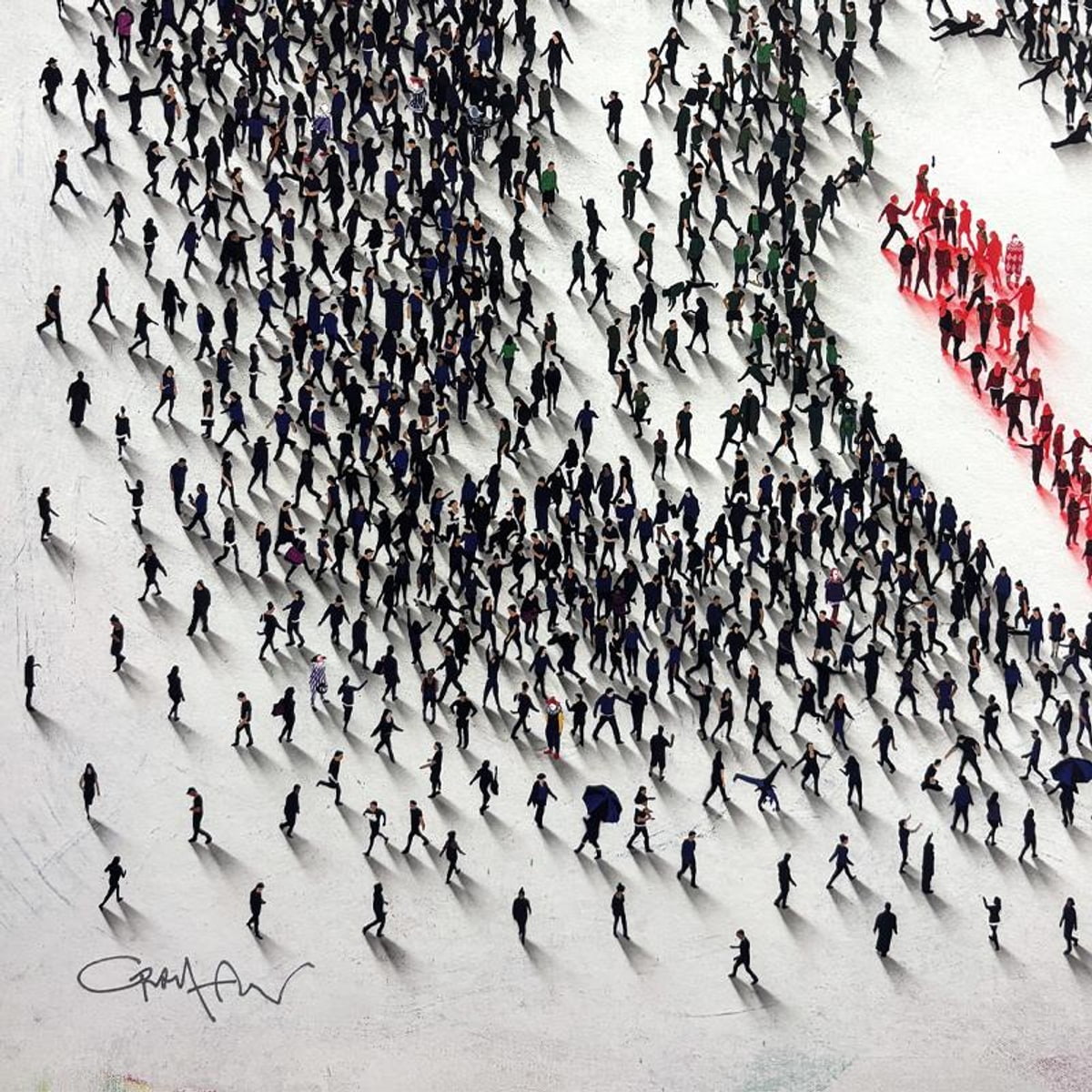 Craig Alam, "Populus: How About A Magic Trick" Framed, Numbered and Hand Signed with Letter of Authenticity.