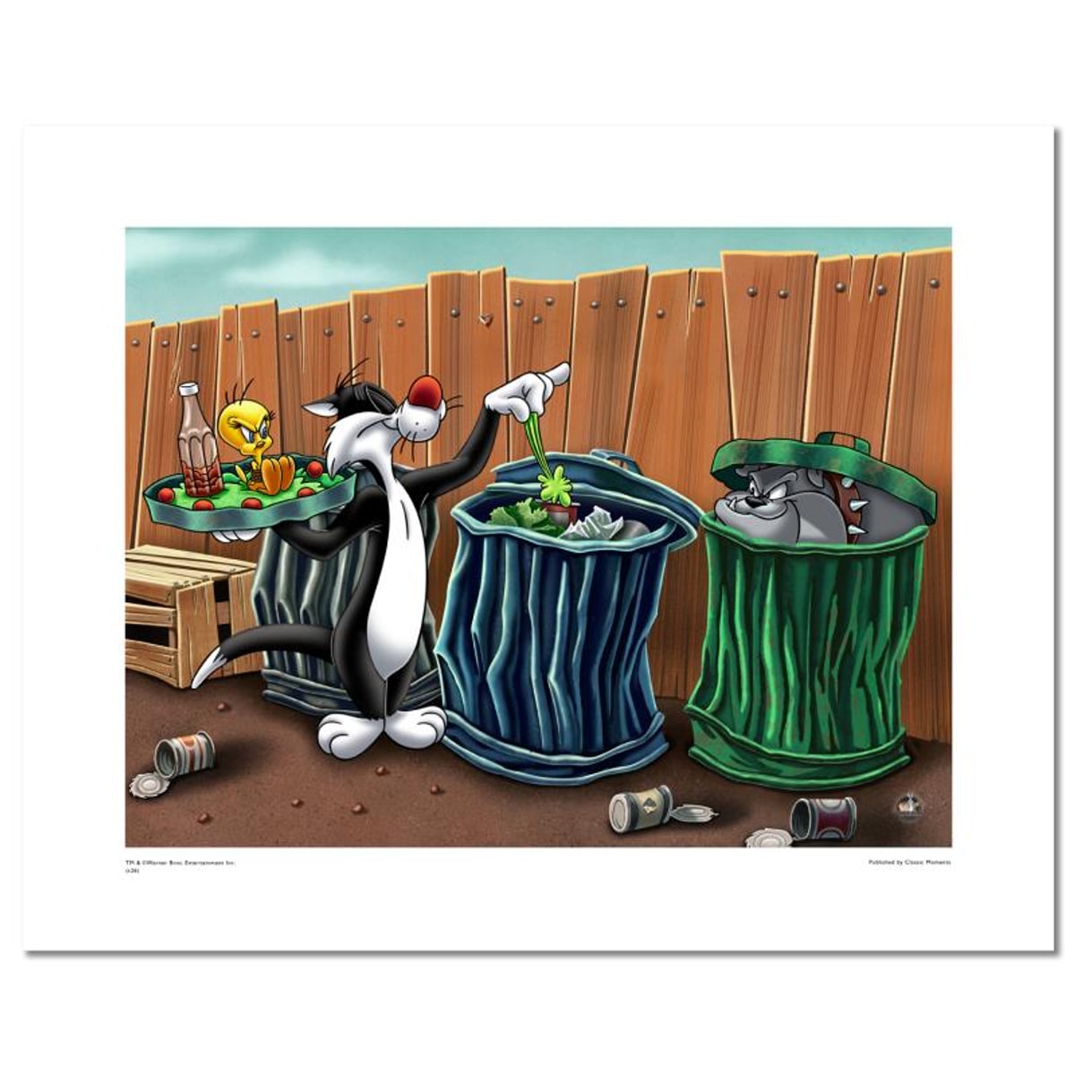 Looney Tunes, "Sylvester's Buffet" Numbered Limited Edition with COA.